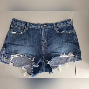 Aerie Distressed Denim Shorts